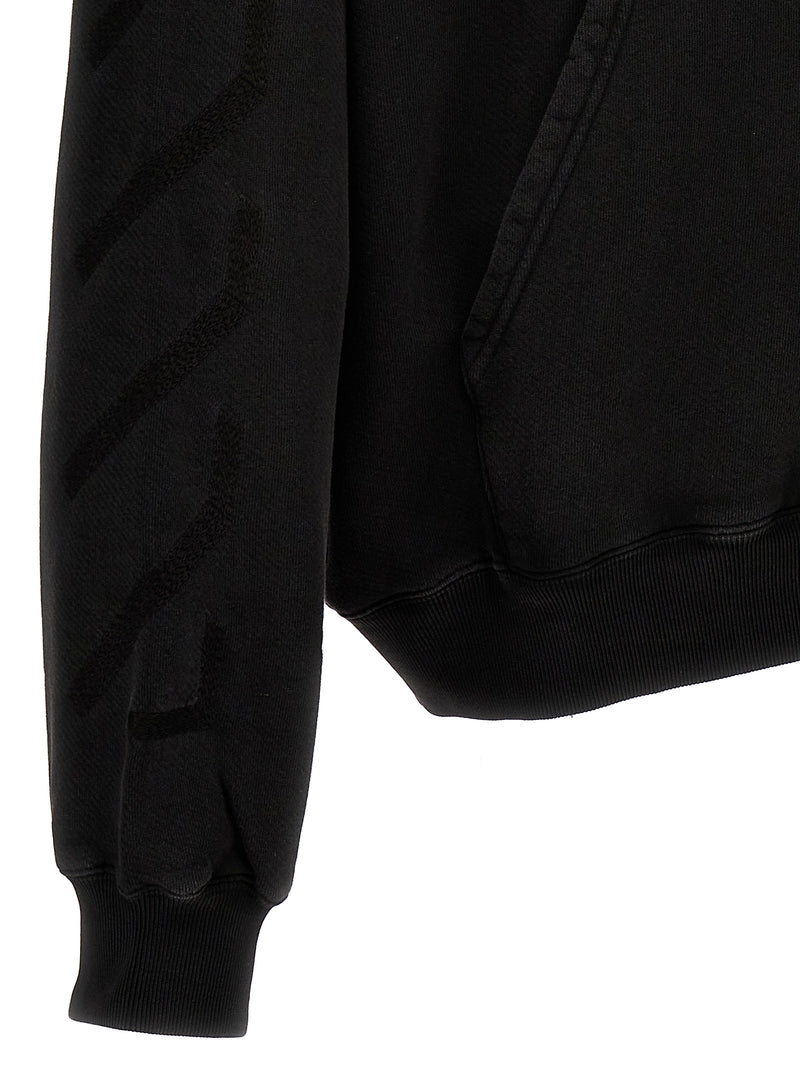Off-White Matthew Gray Cotton Hoodie