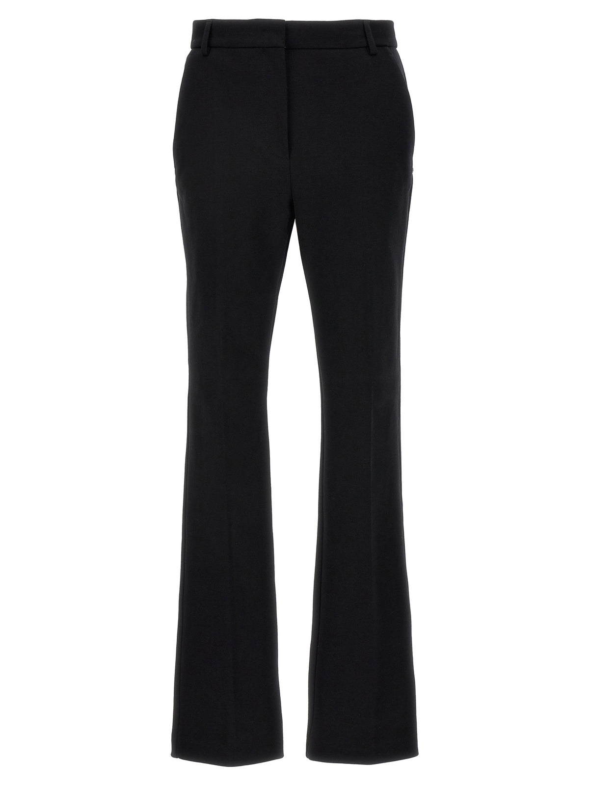 Sportmax Pontida Black Cotton Casual Pants