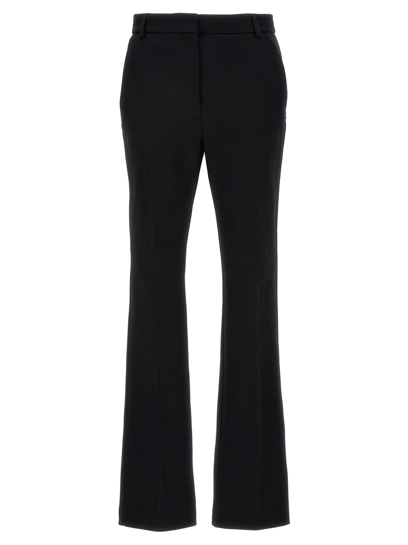 Sportmax Pontida Black Cotton Casual Pants