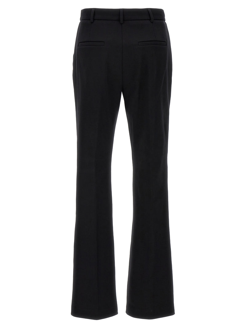 Sportmax Pontida Black Cotton Casual Pants