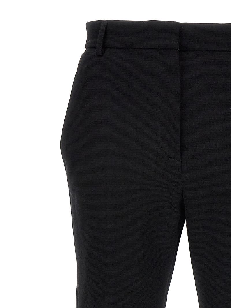 Sportmax Pontida Black Cotton Casual Pants