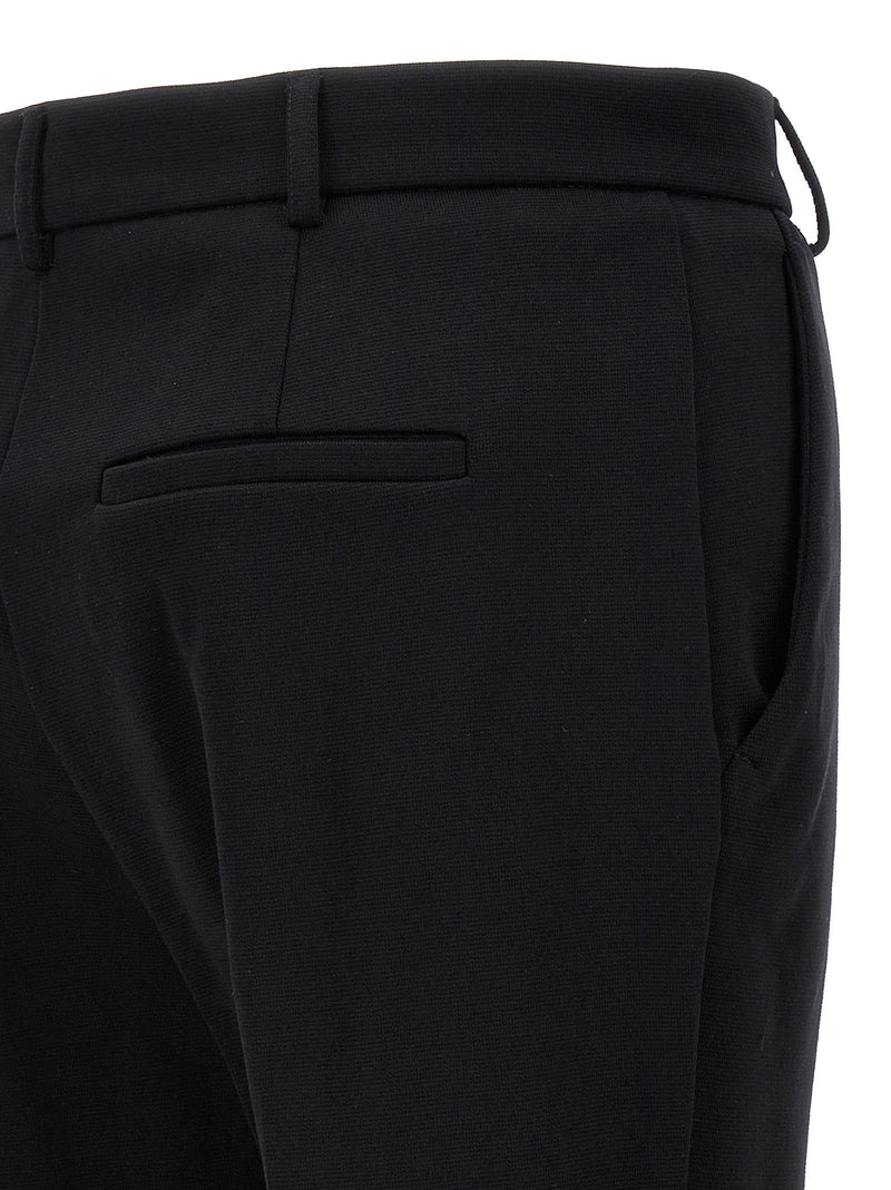 Sportmax Pontida Black Cotton Casual Pants