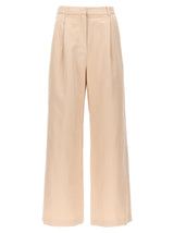 Loulou De Saison Idai Multicolor Cotton Casual Pants