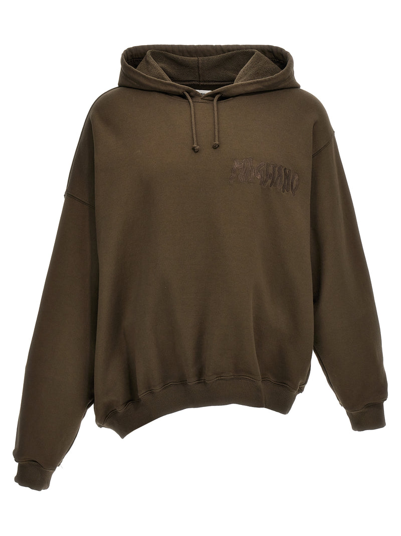 Magliano Brown Cotton Sweatshirt - Twisted Style