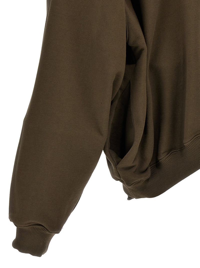 Magliano Brown Cotton Sweatshirt - Twisted Style