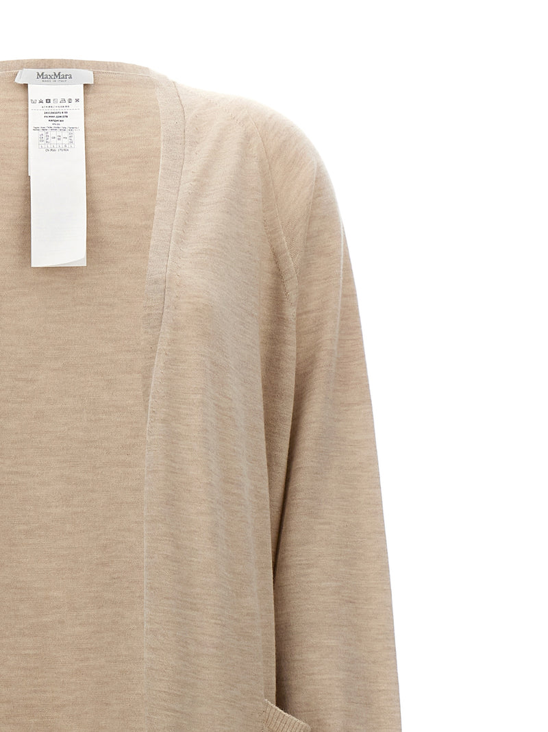 Max Mara Katanga Beige Cashmere Cardigan