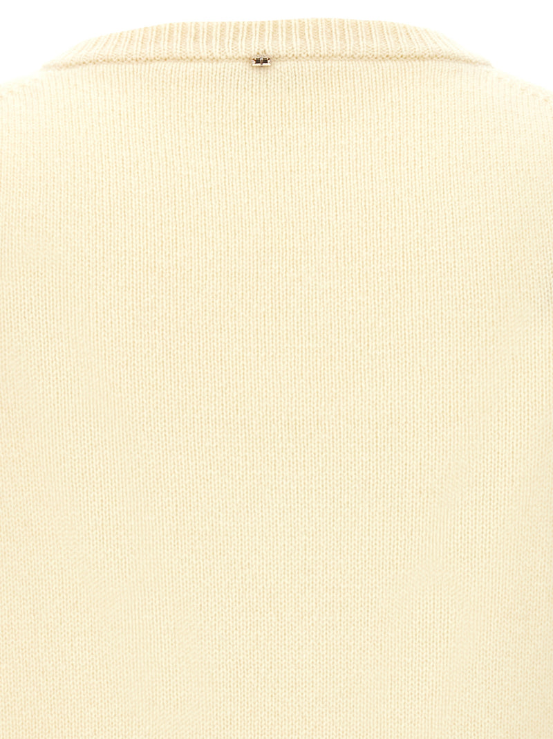 Sportmax Gimmy Bicolor Wool Sleeveless Jacket