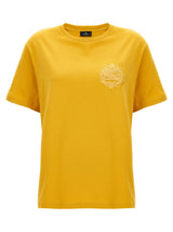 Etro Bicolor Cotton T-Shirt - Yellow