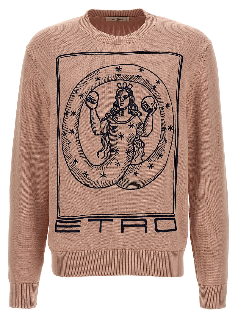 Etro Multicolor Cotton Cardigan for Men