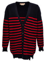 Marni Multicolor Virgin Wool Cardigan