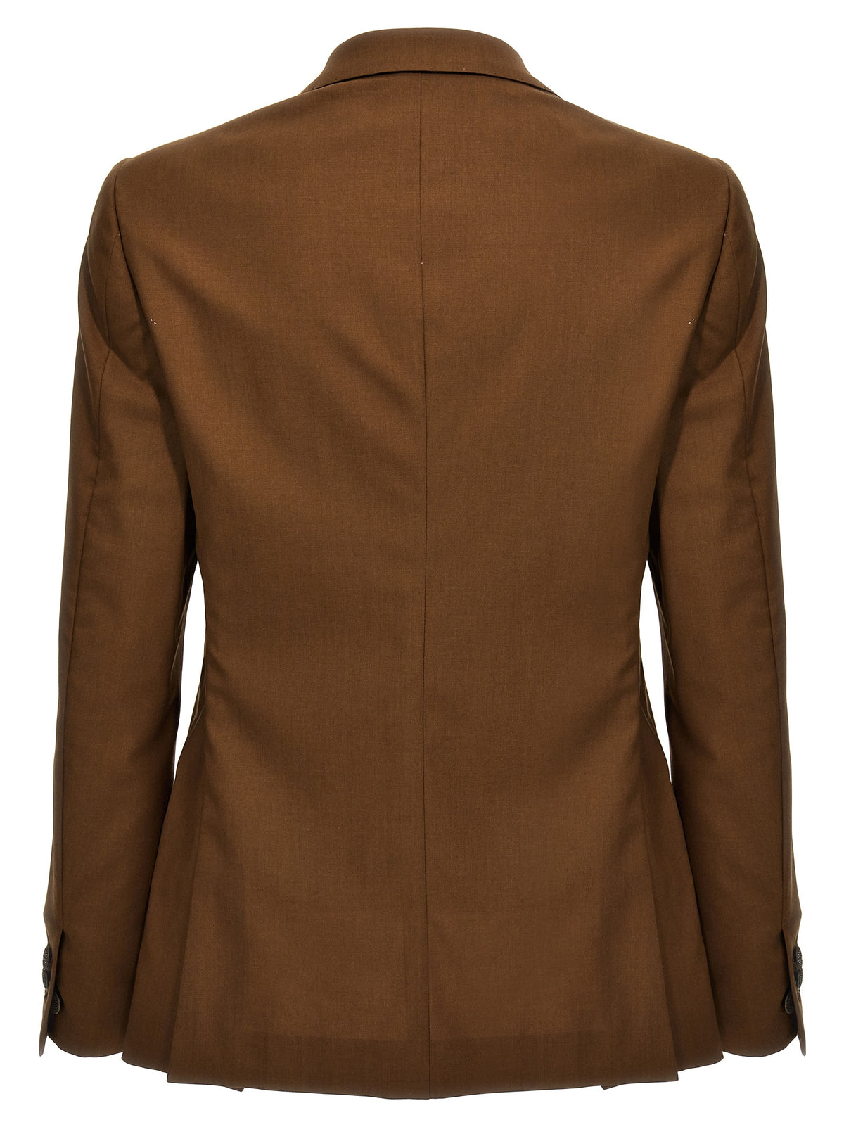 MAURIZIO MIRI Keanu Brown Wool Blazer for Men