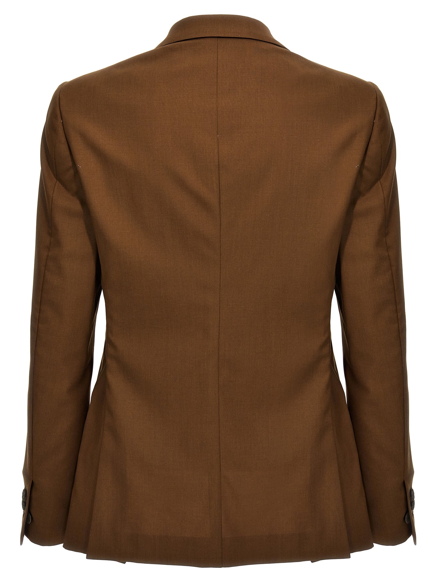 MAURIZIO MIRI Brown Wool Blazer