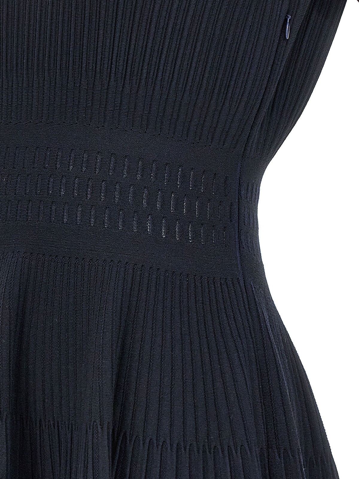 ANTONINO VALENTI Hela Blue Viscose Midi Dress