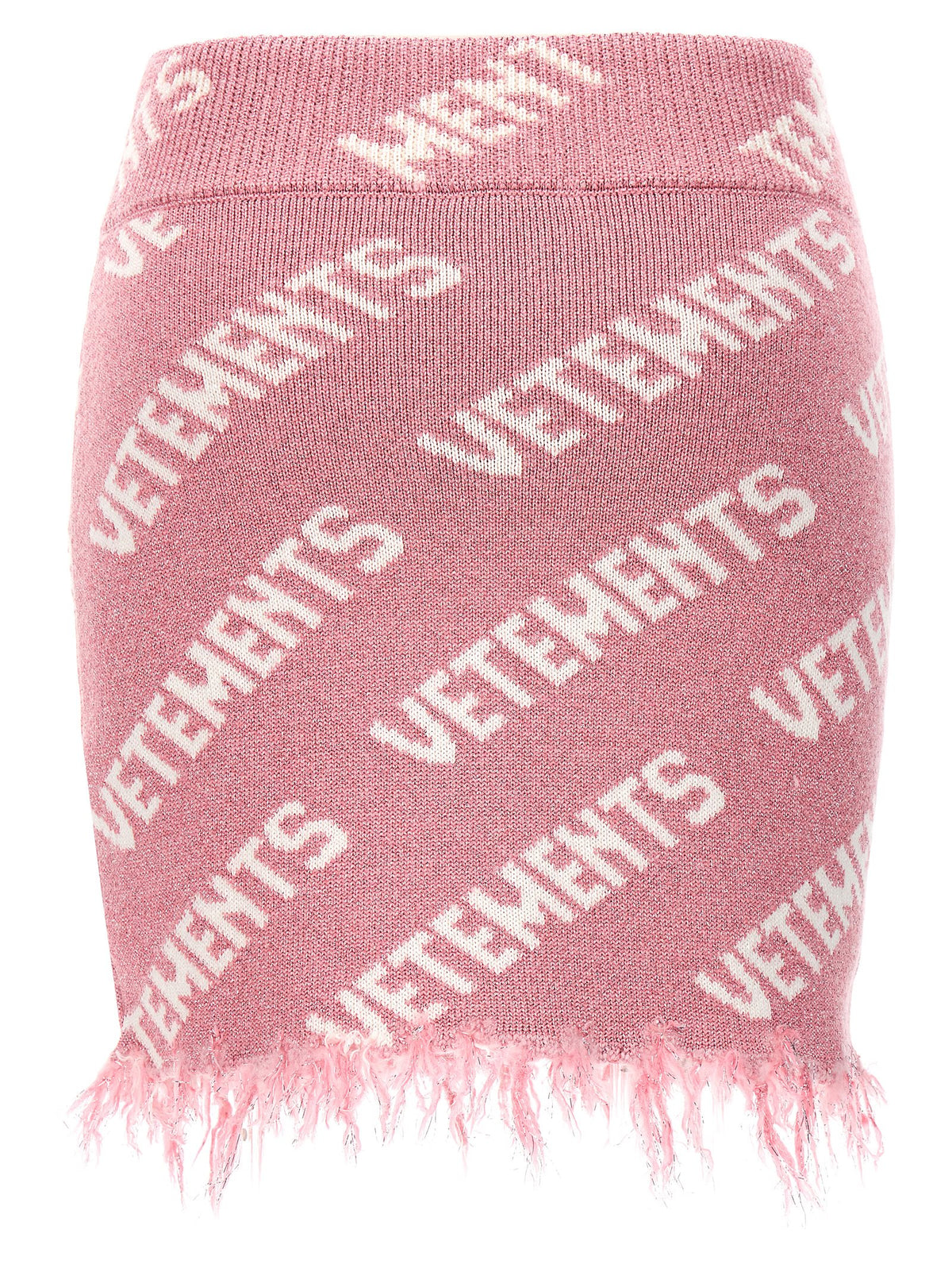 Vetements Multicolor Viscose Long Skirt - Iconic Style