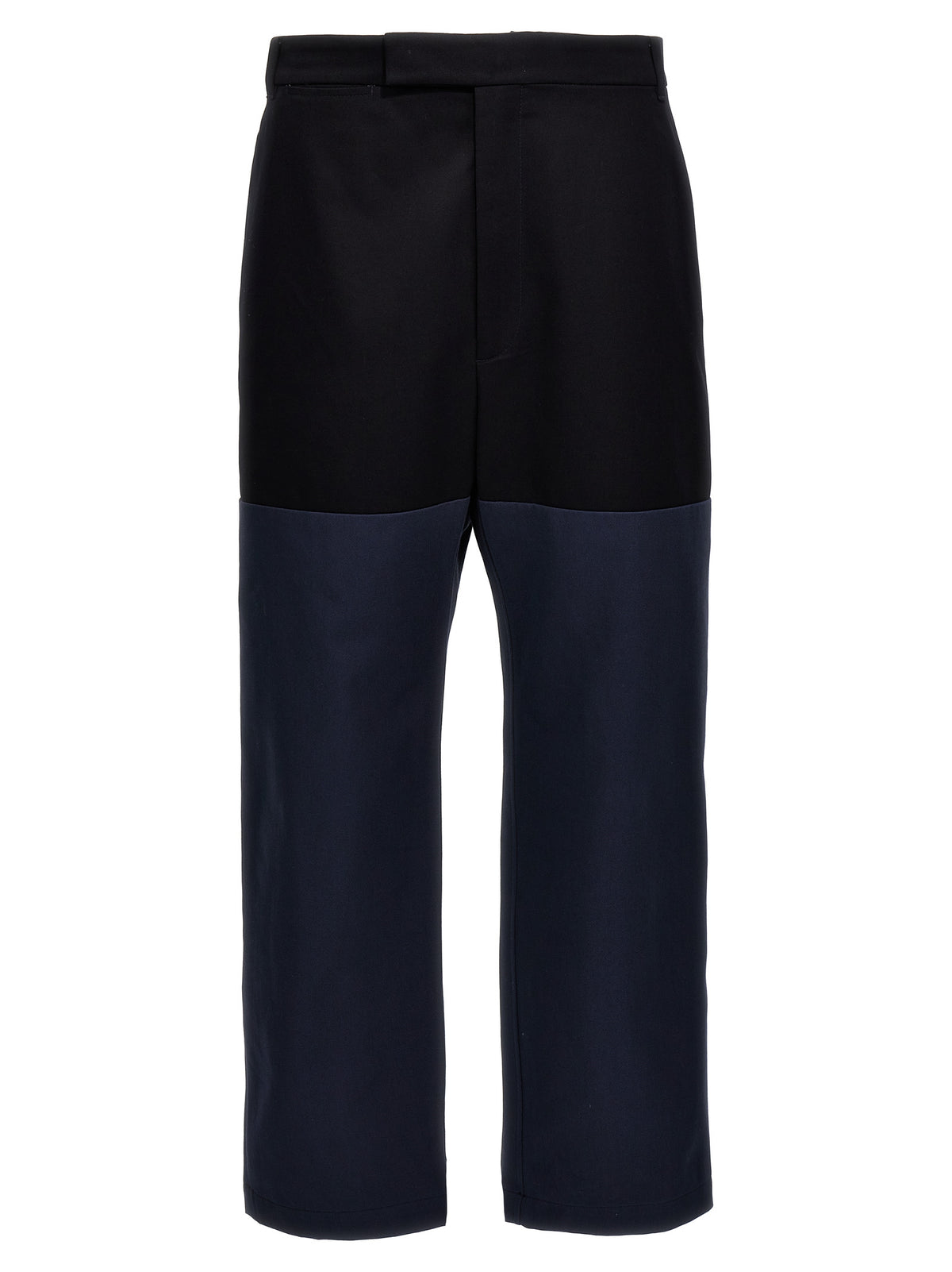 Thom Browne Blue Cotton Casual Pants - Stylish & Comfortable