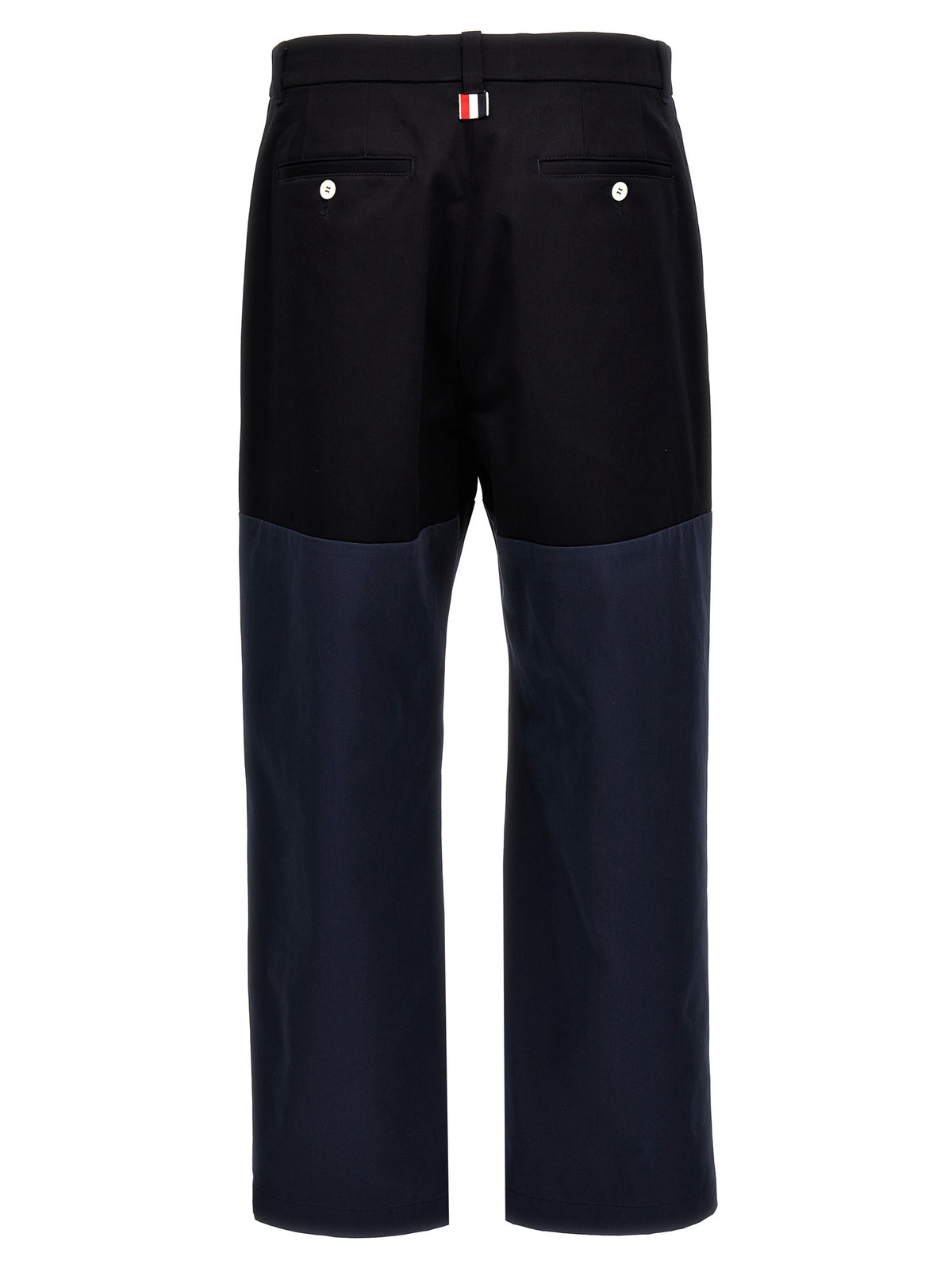 Thom Browne Blue Cotton Casual Pants - Stylish & Comfortable