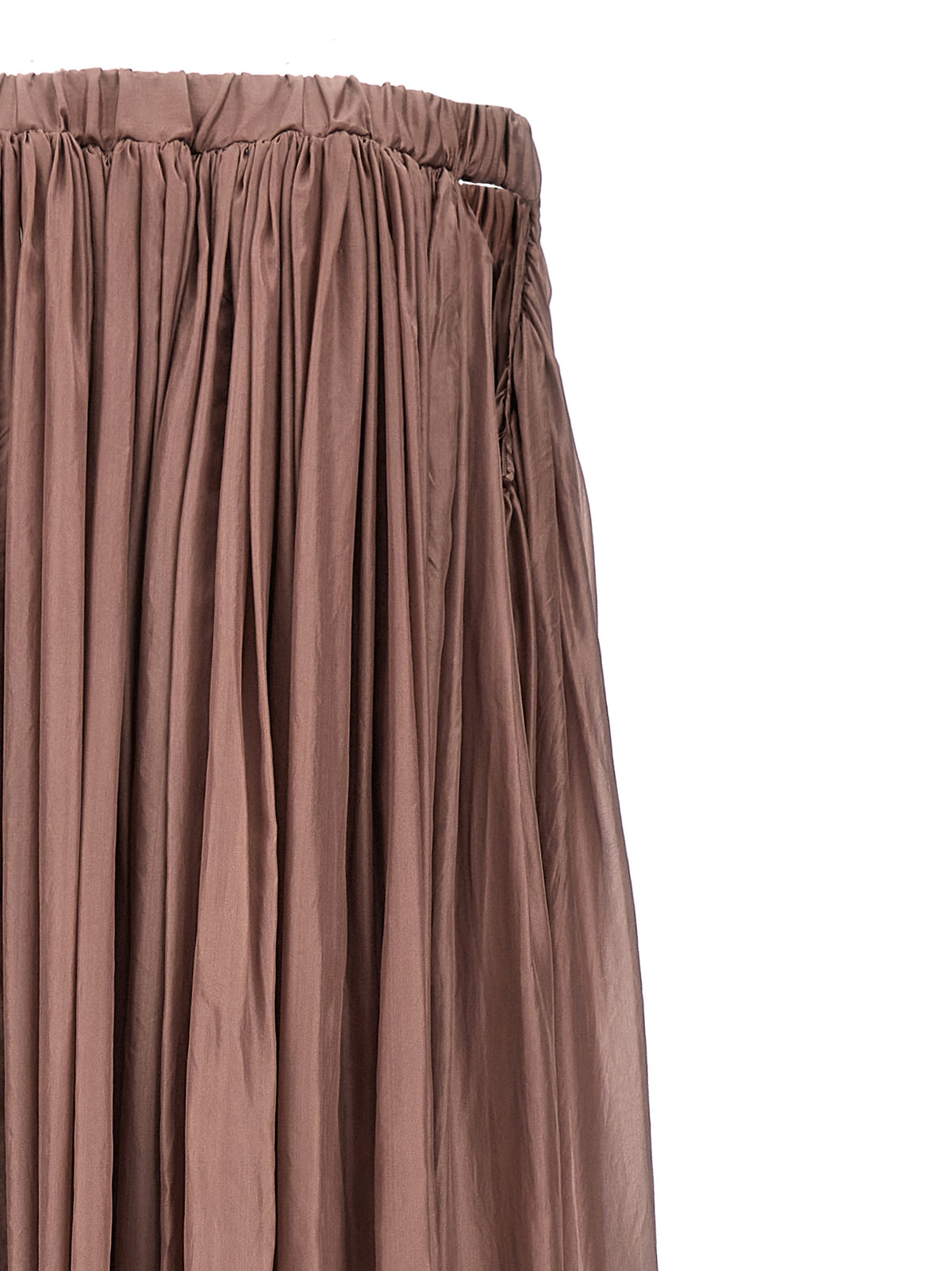Rick Owens Medusa Multicolor Silk Long Dress