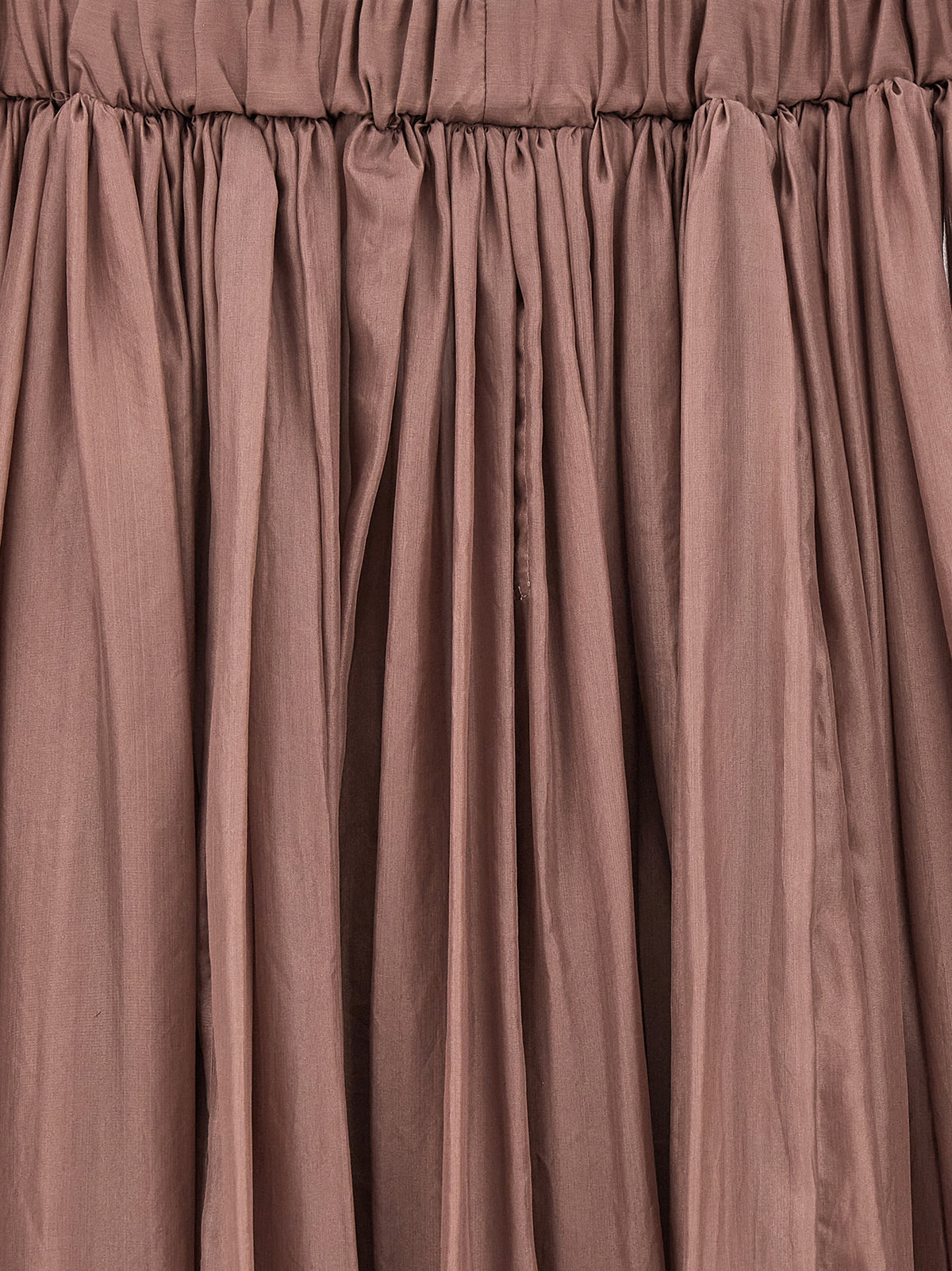 Rick Owens Medusa Multicolor Silk Long Dress