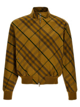 Burberry Bicolor Cotton Bomber Jacket for Men