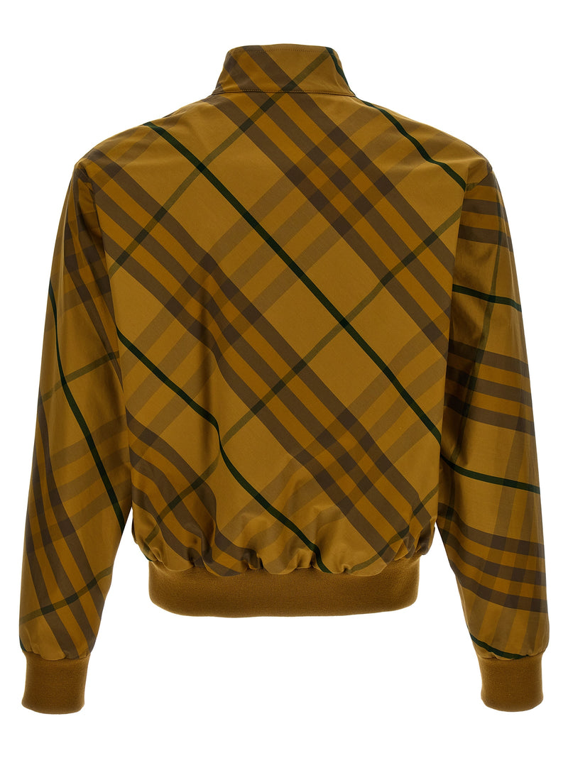 Burberry Bicolor Cotton Bomber Jacket for Men