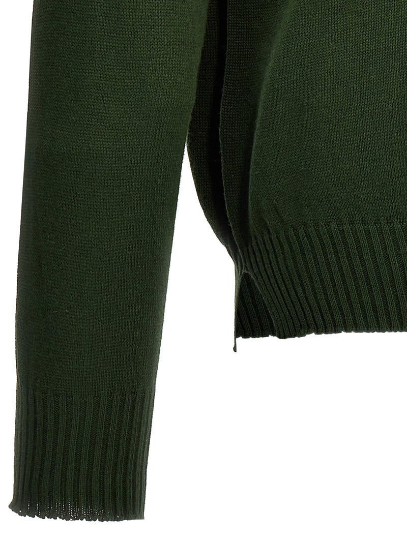 MA'RY'YA Bicolor Cotton Cardigan - Stylish Comfort for Men