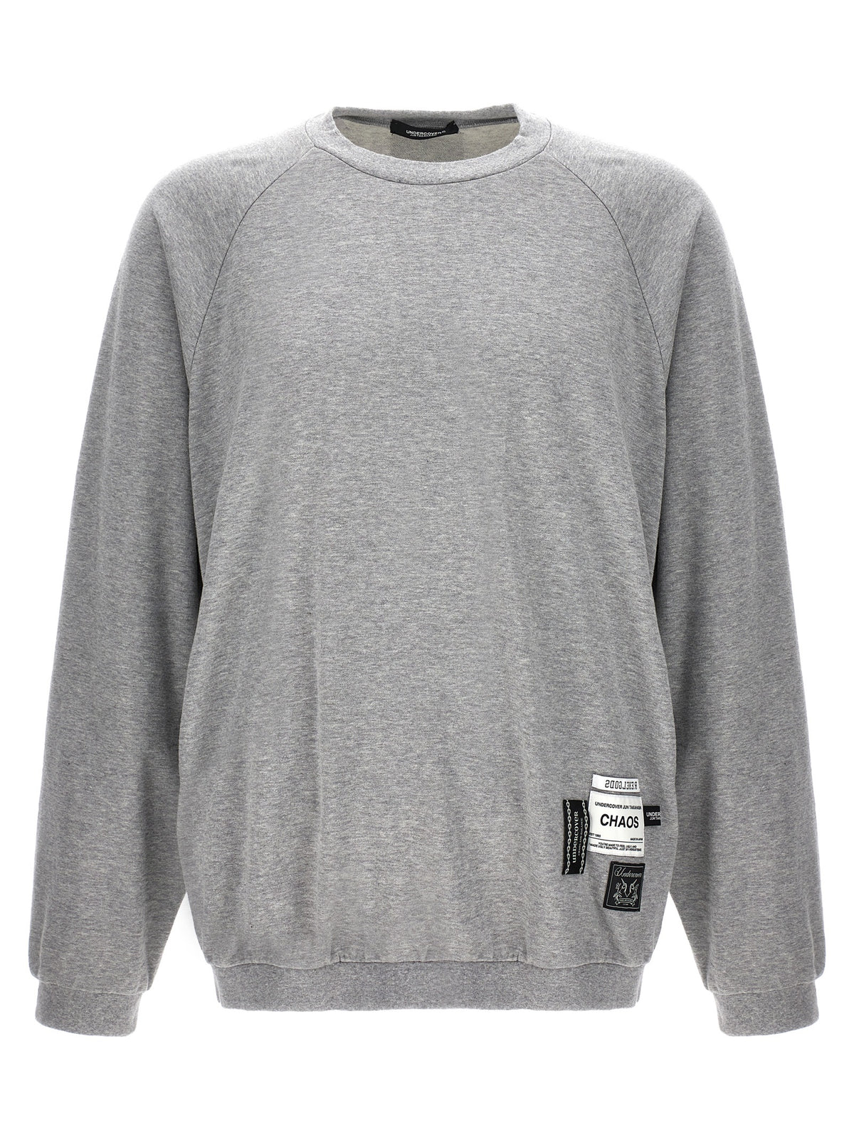 Undercover Gray Cotton Sweatshirt - Chaos and Balance