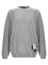 Undercover Gray Cotton Sweatshirt - Chaos and Balance