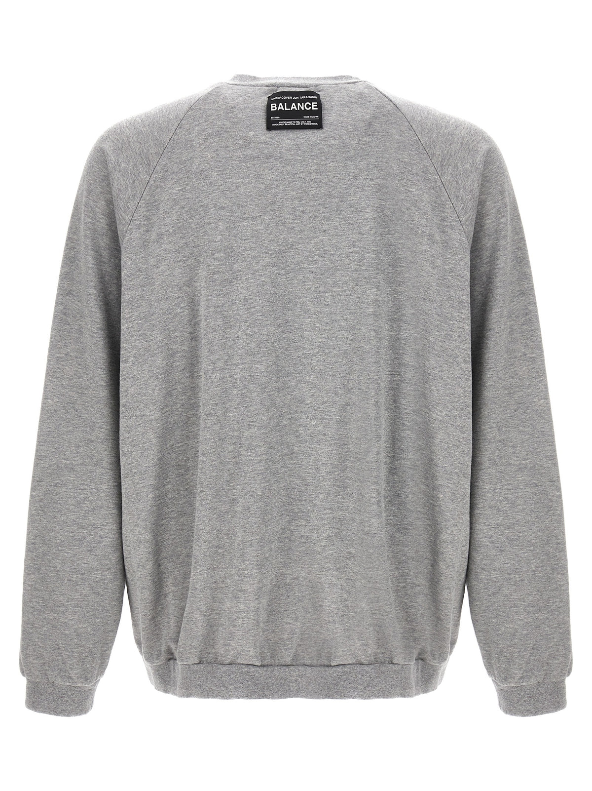 Undercover Gray Cotton Sweatshirt - Chaos and Balance