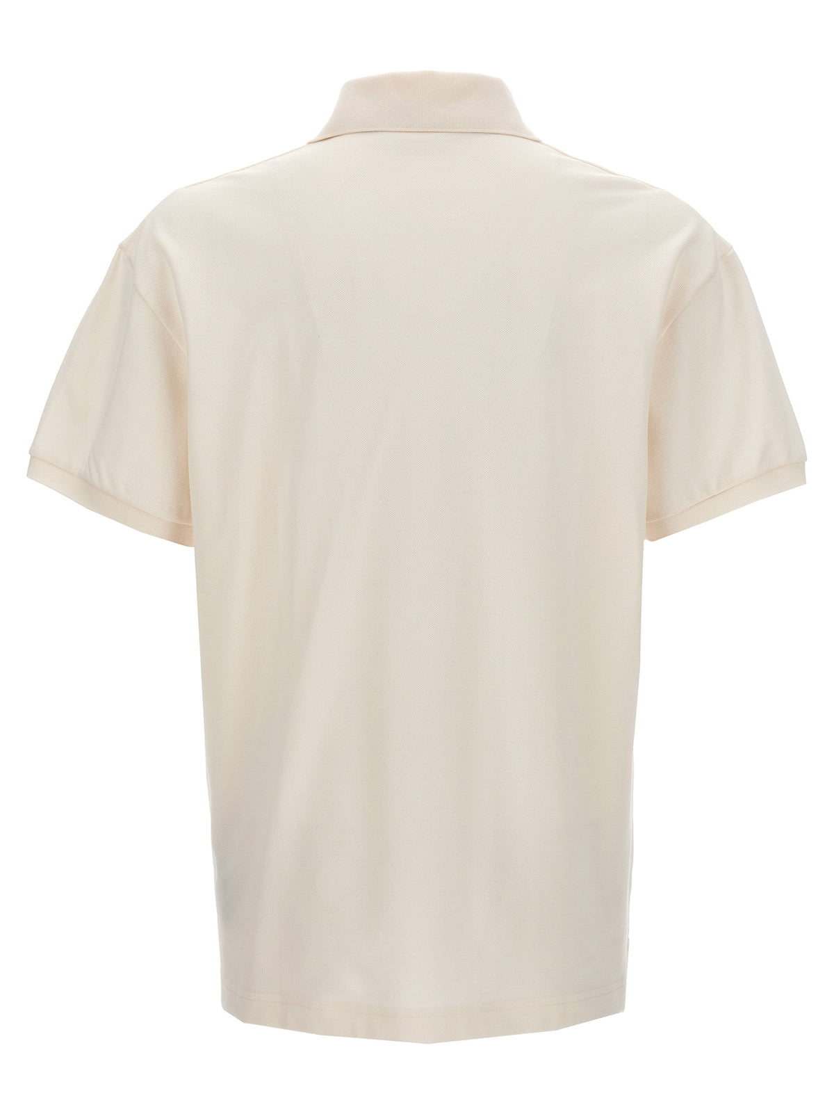 Palm Angels White Polyester Polo Shirt - Sophisticated Style