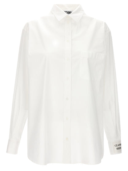 Moschino White Cotton Blouse