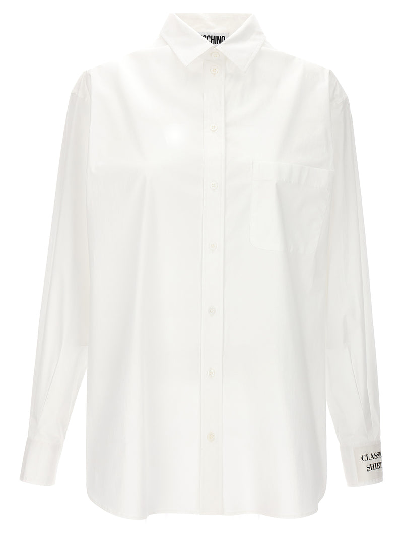 Moschino White Cotton Blouse for Women