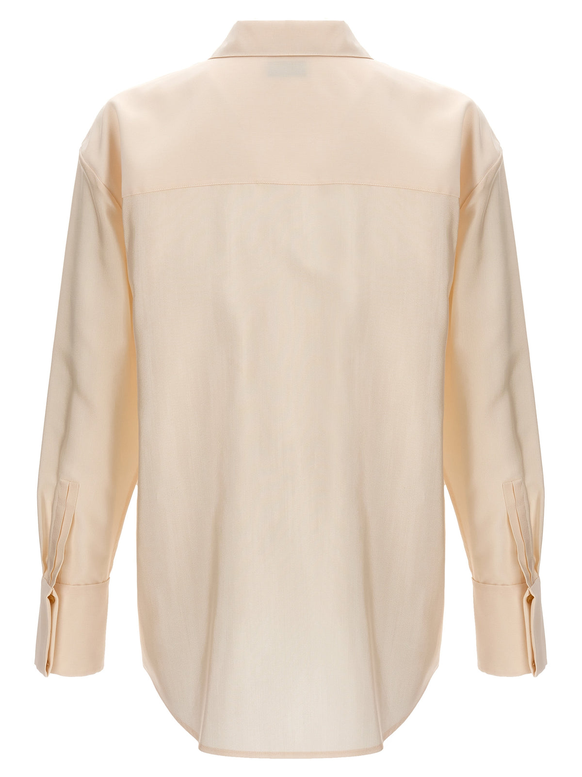 Saint Laurent Beige Acetate Blouse - Elegant and Versatile