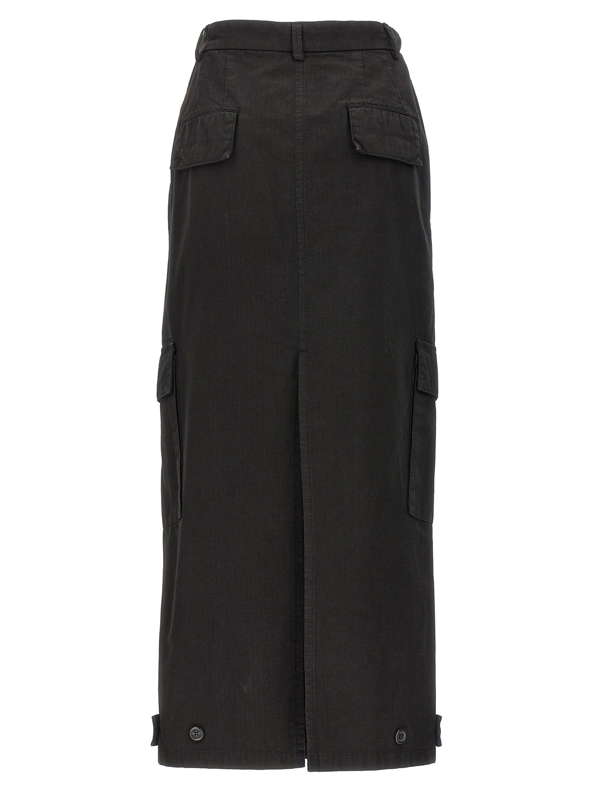 Armarium Shiv Black Cotton Mini Skirt