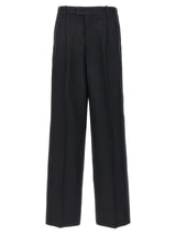 Armarium Giorgia Black Cotton Casual Pants