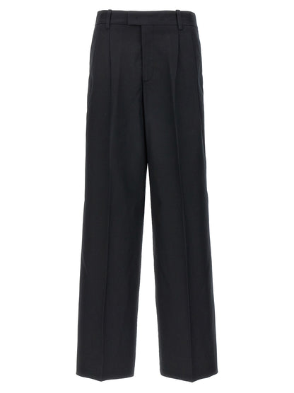 Armarium Black Cotton Casual Pants