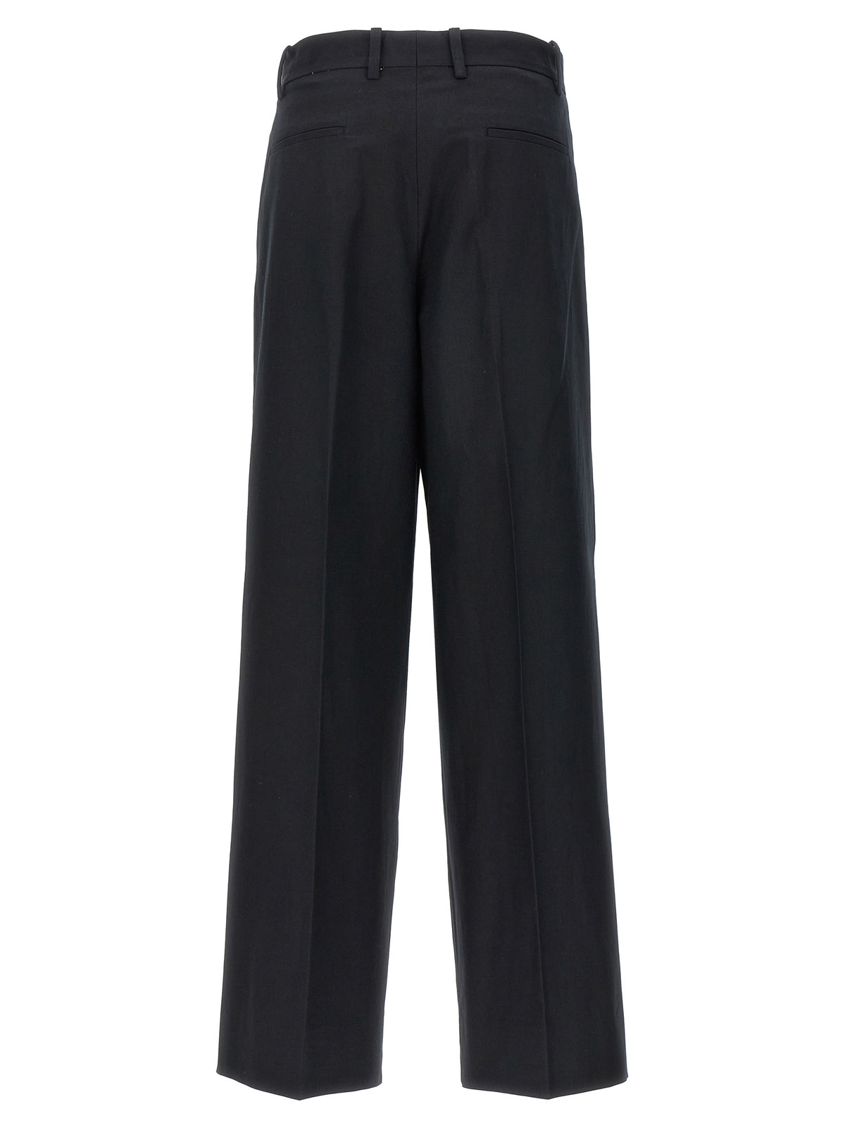 Armarium Giorgia Black Cotton Casual Pants