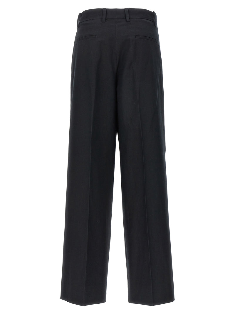Armarium Giorgia Black Cotton Casual Pants