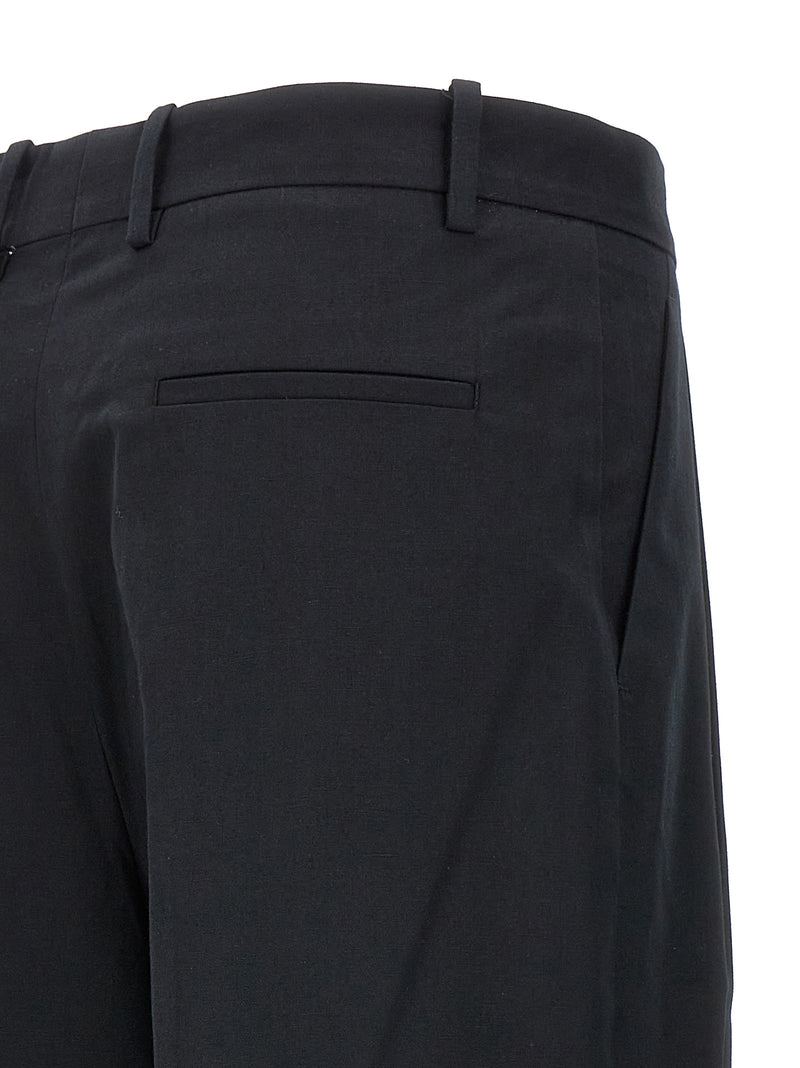 Armarium Giorgia Black Cotton Casual Pants