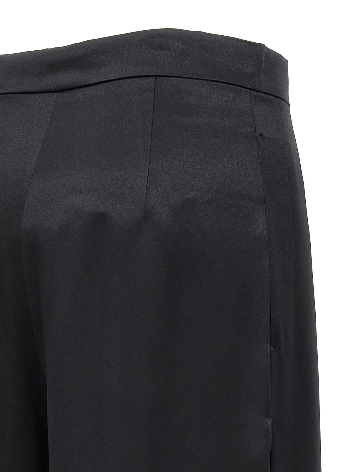 Max Mara Fiesta Black Silk Casual Pants for Women