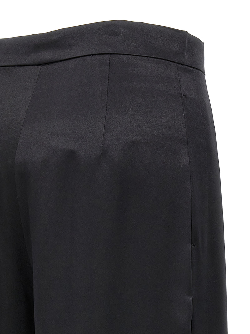 Max Mara Fiesta Black Silk Casual Pants for Women