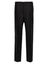Fendi Black Virgin Wool Dress Pants for Men