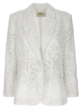 Zimmermann Natura Lace White Polyester Blazer