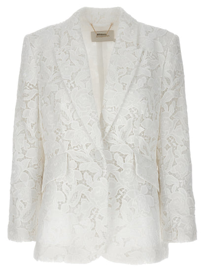Zimmermann White Polyester Blazer