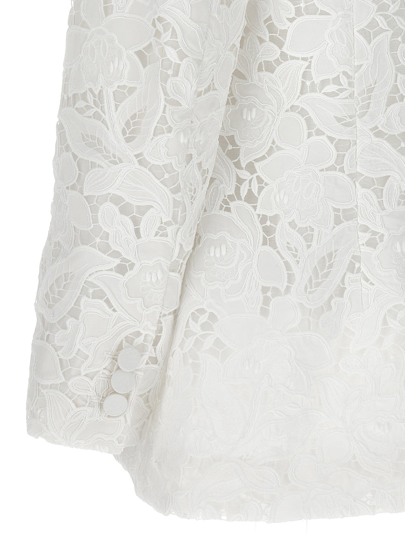 Zimmermann Natura Lace White Polyester Blazer