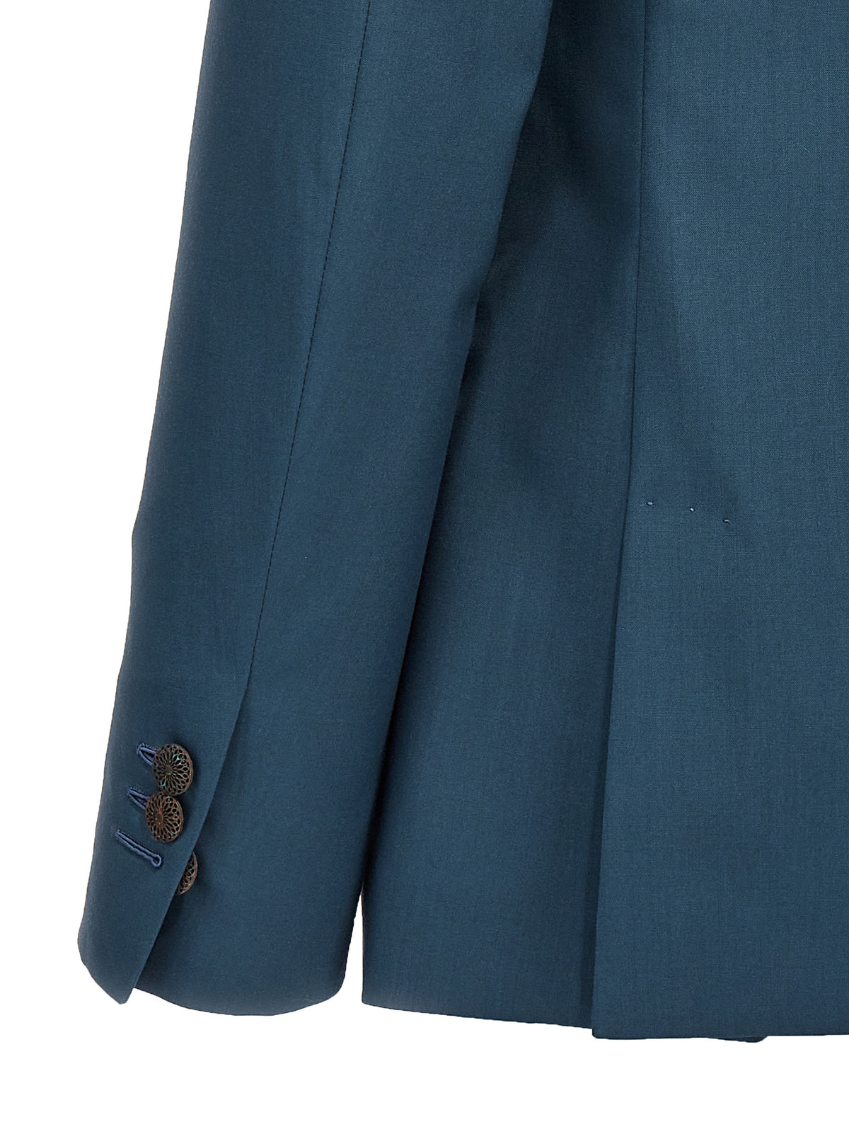 MAURIZIO MIRI 'Keanu' Blue Wool Blazer for Men