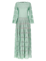 ANTONINO VALENTI Bicolor Viscose Long Dress - Mariko Mori