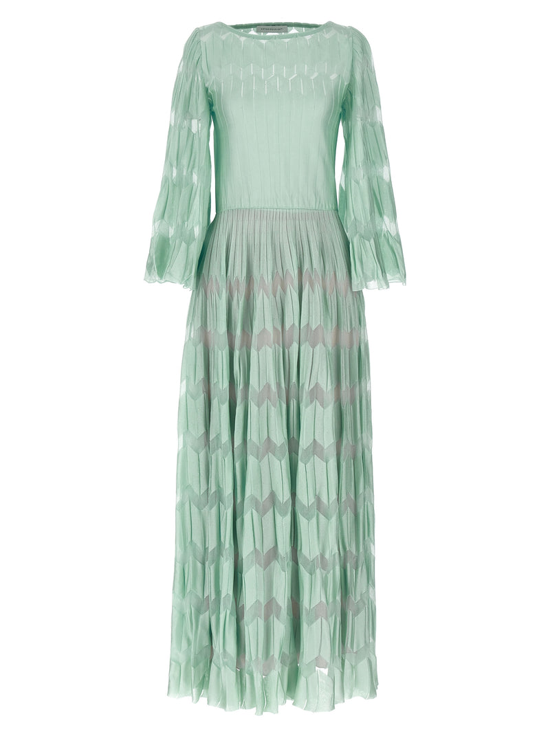 ANTONINO VALENTI Bicolor Viscose Long Dress - Mariko Mori