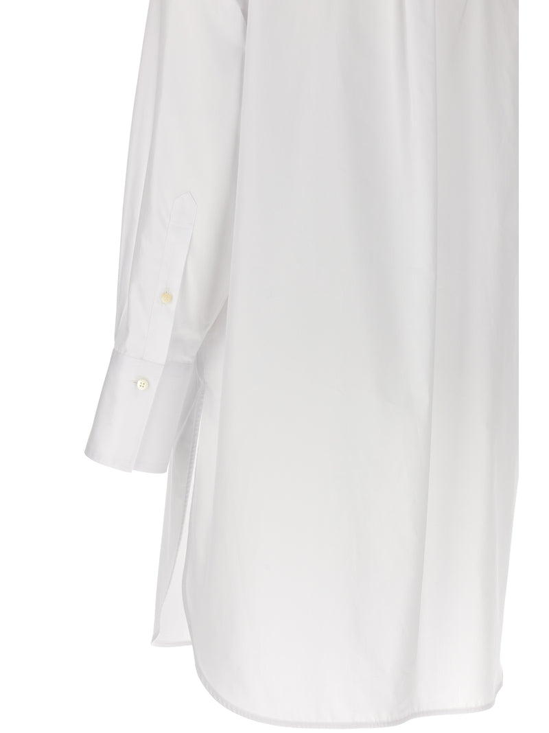 Alberto Biani White Cotton Blouse - Timeless Elegance