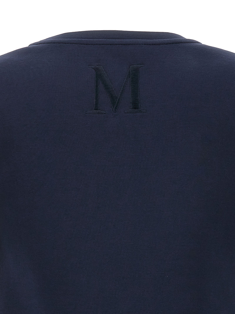 'S Max Mara Fianco Blue Cotton T-Shirt