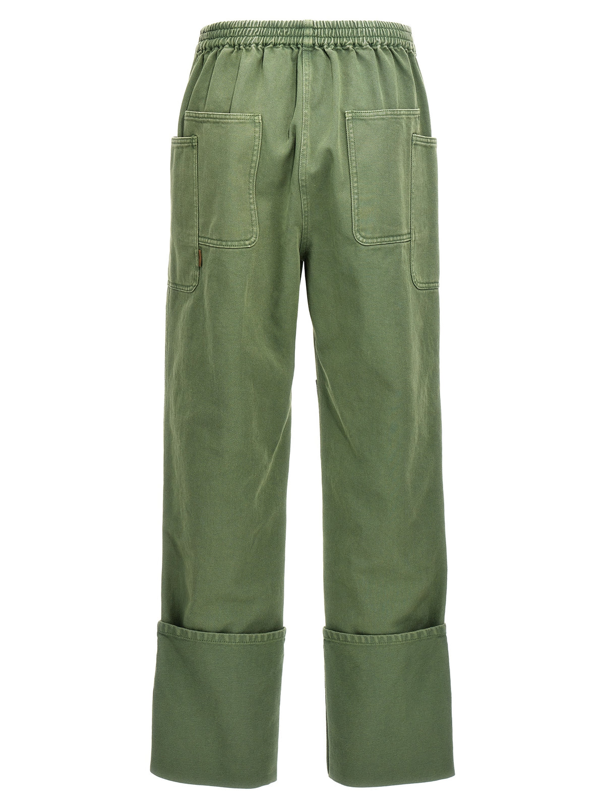 Max Mara Facella Bicolor Cotton Casual Pants